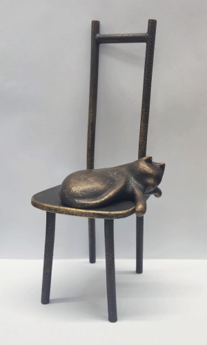 krzysztof Kizlich_rzezba_małe formy rzezbiarskie z brazu_koty_zwierzeta_galeria sztuki Bellotto Warszawa.jpg bbb.jpg