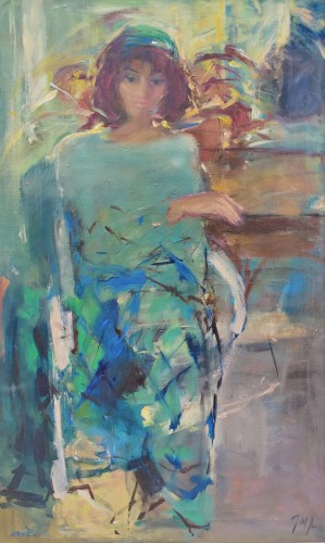 Jadwiga Maria Jarosiewicz_wiosna_120 x 74 cm_1994 r_galeria sztuki Bellotto Warszawa.jpg