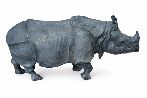 Ryszard Wichtowski_ceramika _nosorożec_ceramika szkliwiona_zwierzeta_galeria sztuki Bellotto Warszaw.png