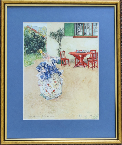 Piotr Stefanow_akwarela według Larsona_2025 rok_galeria sztuki Bellotto Warszawa.png