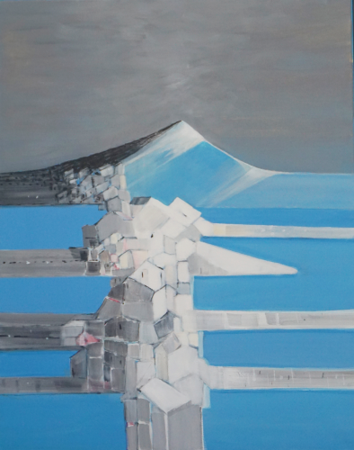 Zbigniew Nowosadzki_Domy w powietru_92 x 73 cm_2024 _galeria sztuki Bellotto Warszawa.png