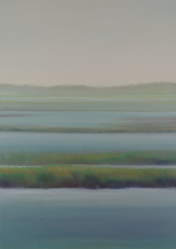Paulina Misiak_Trzciny_na_Jeziorze_Łebsko_i_Mierzeja_Łebska_w_turkusach_galeria sztuki Bellotto Warszawa.JPG