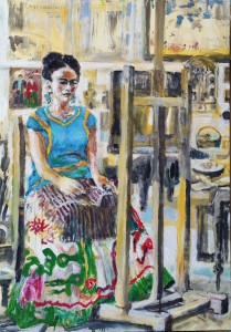 STANISŁAW MŁODOŻENIEC / OBRAZ / FRIDA KAHLO