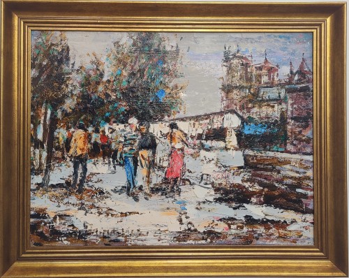 Zdzisław Gasperowicz_Notre Dame_sztuka XX wieku_obraz dla kolekcjonerów_galeria sztuki Bellotto Warszawa.jpg