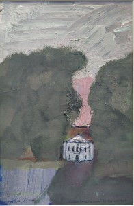 Urszula Brzozowska - Strzałecka ,, Aleja lipowa w Nieborowie,, 2010 rok