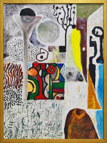 Stanisław Młodożeniec_Sobota 2_100 x 81 cm_2026 rok_abstrakcja_galeria sztuki Bellotto Warszawa.png