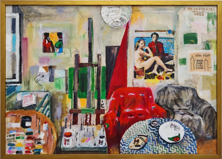 Stanisław Młodożeniec_Studio 2_70 x 100 cm_2026 rok_abstrakcja_galeria sztuki Bellotto Warszawa.png