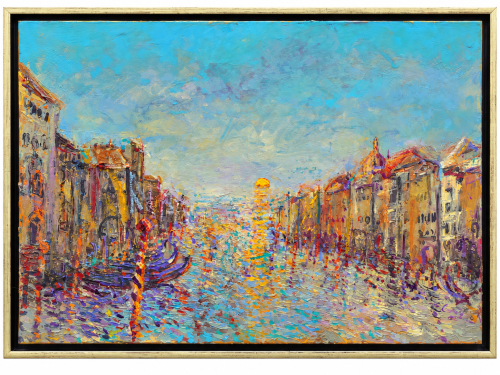 Grzegorz Ratajczyk _Wielki Kanał  Wenecji_70x 100 cm _2011_17 r_widoki weneckie_Włochy_galeria sztuki Bellotto Warszawa.png