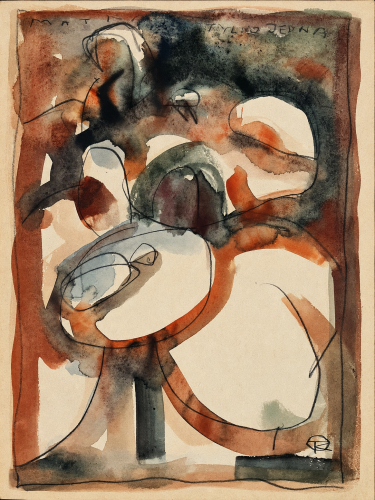 Tomasz Kazikowski Papier_Matka jest tylko jedna_2013 rok_z cyklu Matki_galeria sztuki Bellotto Warszawa.png