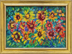 Maria Bierzyńska ,, Kwiaty ,, (D) 1987 rok