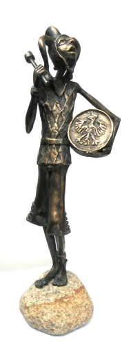 Marek Czarnecki_Stańczyk_małe formy rzezbiarskie_galeria sztuki Bellotto Warszawa.png