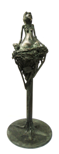 Marek Czarnecki_Gniazdo_małe formy rzezbiarskie_galeria sztuki Bellotto Warszawa.png