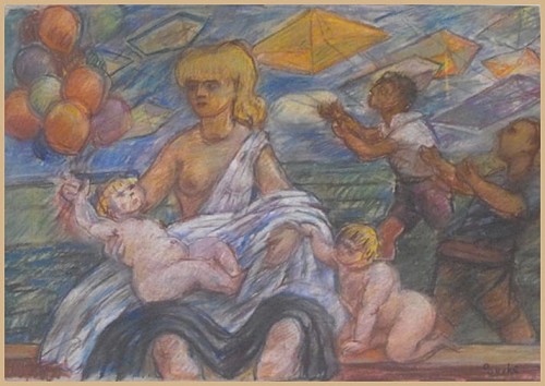 Kopia edmund burke-41,5x60cm-papier pastel-macierzynstwo.JPG