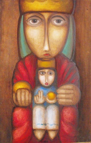 arciszewska bronislawa-madonna-100x65-lata 70.JPG