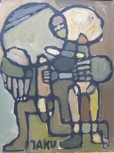 JAN KUCHARSKI JAKU / OBRAZ / CYKL ,, LALKI,, (5)